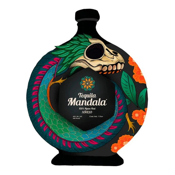 tequila mandala dia de los muertos anejo limited edition el alebrije 1 l