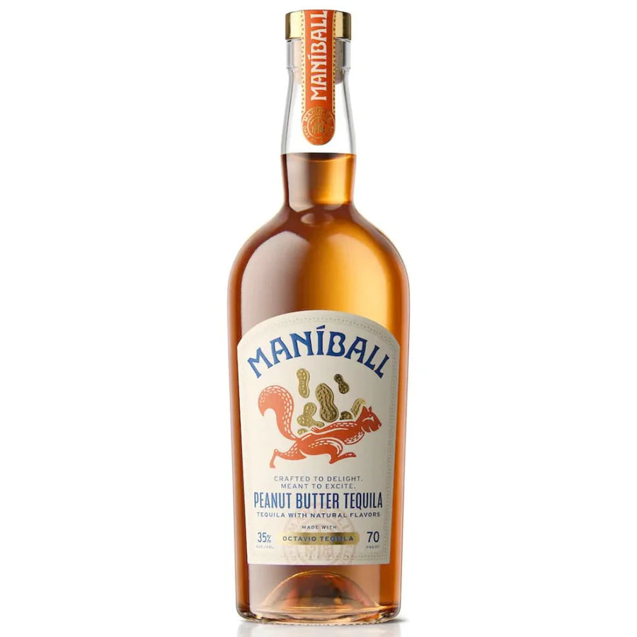 maniball peanut butter tequila 750 ml