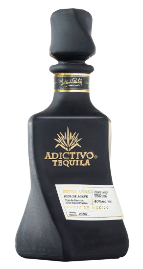 adictivo tequila anejo black 750ml