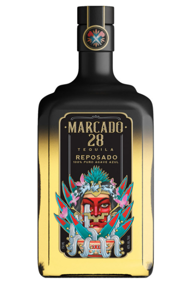 marcado 28 tequila reposado 750 ml