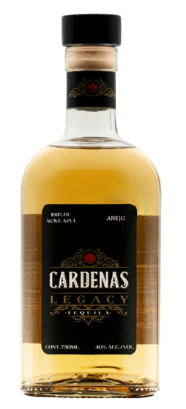 cardenas legacy tequila anejo 750 ml